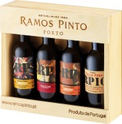 Ramos Pinto - Selezione Degustazione in Confezione Regalo in Legno - 4 x 0.09L