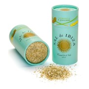 Sal de Ibiza - Spargisale di Sale Marino con Lemongrass e Zenzero - 100 Grammi