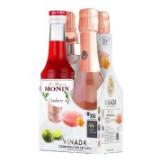 Vinada - Cosmopolitan in Scatola Regalo - 4 x 0.2L